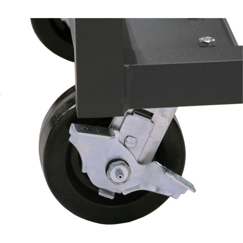 Valleycraft F89068VCGY Single-Sided Heavy Duty A-Frame Cart with 6 Trays, 38" x 25" x 63", 2500 lbs. Capacity