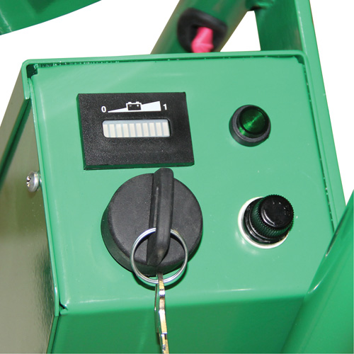 Valleycraft F89484 Diable pour baril motoris&eacute; avec roues pneumatiques
