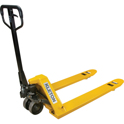 KLETON MQ141 Transpalette &agrave; roues en acier, Acier, 48" lo x 27" la, Capacit&eacute; 5500 lb