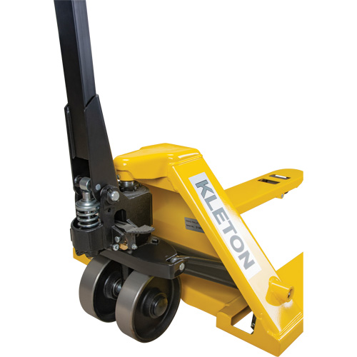 KLETON MQ141 Transpalette &agrave; roues en acier, Acier, 48" lo x 27" la, Capacit&eacute; 5500 lb