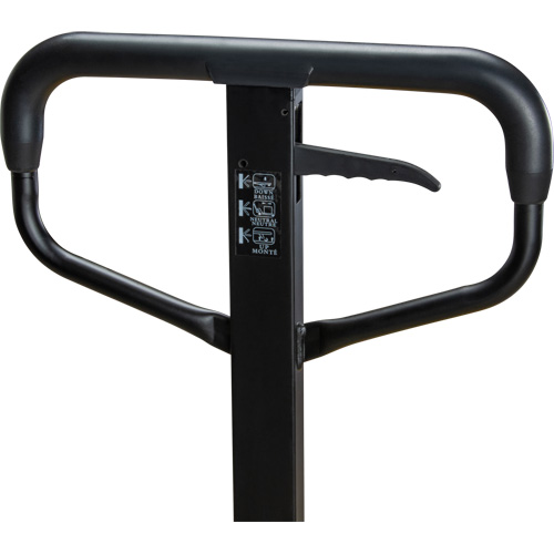 KLETON MQ141 Transpalette &agrave; roues en acier, Acier, 48" lo x 27" la, Capacit&eacute; 5500 lb