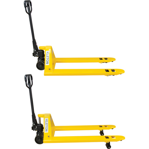 KLETON MQ141 Transpalette &agrave; roues en acier, Acier, 48" lo x 27" la, Capacit&eacute; 5500 lb