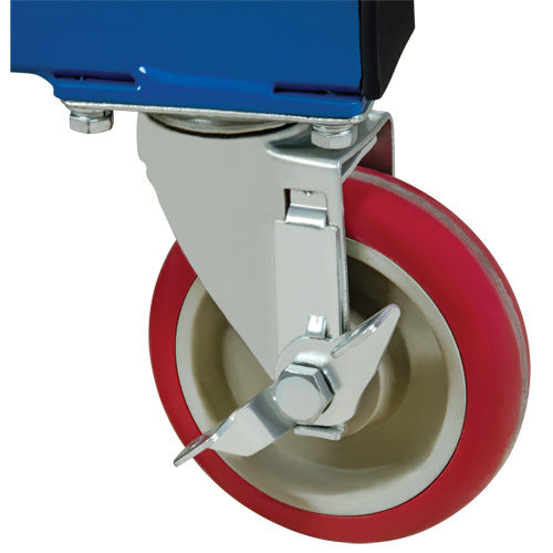 KLETON MQ146 Manual Scissor Lift Table, 37-3/8" L x 23-5/8" W, Steel, 660 lbs. Capacity