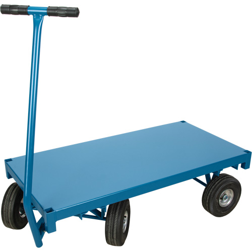 KLETON MQ156 Outdoor Platform Wagon Truck, 30" W x 60" L, 1000 lbs. Capacity
