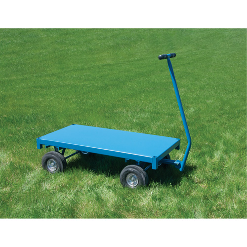 KLETON MQ156 Outdoor Platform Wagon Truck, 30" W x 60" L, 1000 lbs. Capacity