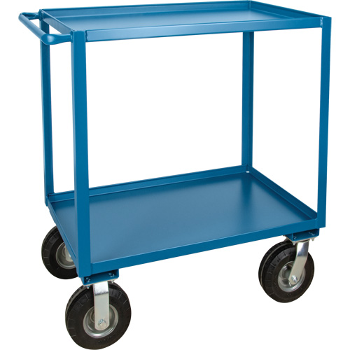 KLETON MQ160  Chariot &agrave; tablettes pour l'ext&eacute;rieur, 2 Tiers, 24" la x 39" h x 51" p, Capacit&eacute; 1200 lb