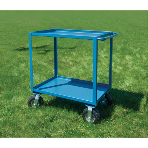 KLETON MQ160  Chariot &agrave; tablettes pour l'ext&eacute;rieur, 2 Tiers, 24" la x 39" h x 51" p, Capacit&eacute; 1200 lb