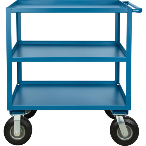 KLETON MQ162 Outdoor Shelf Cart, 3 Tiers, 24" W x 39" H x 39" D, 1200 lbs. Capacity