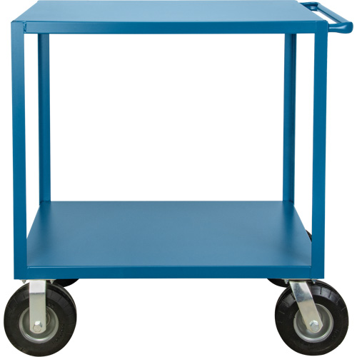 KLETON MQ166 Outdoor Shelf Cart, 2 Tiers, 24" W x 39" H x 51" D, 1200 lbs. Capacity