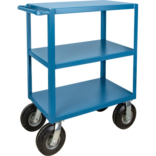 KLETON MQ169  Chariot &agrave; tablettes pour l'ext&eacute;rieur, 3 Tiers, 24" la x 39" h x 51" p, Capacit&eacute; 1200 lb