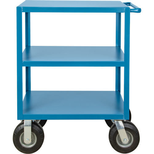 KLETON MQ169  Chariot &agrave; tablettes pour l'ext&eacute;rieur, 3 Tiers, 24" la x 39" h x 51" p, Capacit&eacute; 1200 lb
