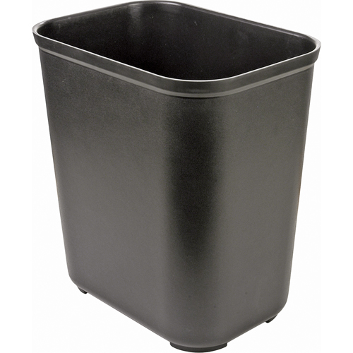 Rubbermaid FG254300BLA Corbeille &agrave; papier r&eacute;sistantes au feu, 28 pintes, Fibre de verre
