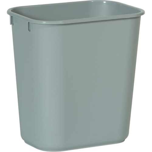 Rubbermaid FG295700GRAY Corbeille &agrave; papier en plastique, 41 pintes, Plastique