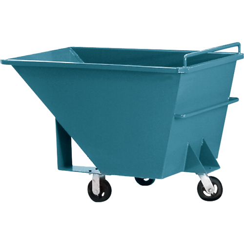 Laurin 874850000 Chariot basculeur en acier, Acier, 1-1/2 vg³, Capacit&eacute; de charge de 2000 lb