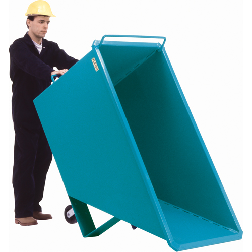 Laurin 874750000 Chariot basculeur en acier, Acier, 1 vg³, Capacit&eacute; de charge de 2000 lb