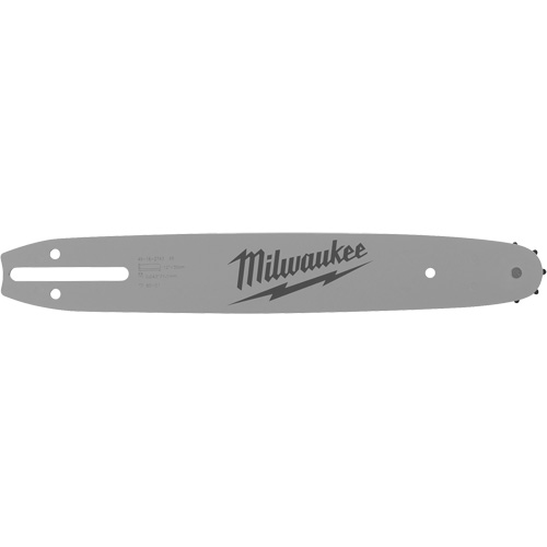 Milwaukee 49-16-2743 Guide-chaîne de 12" pour scie &agrave; chaîne &agrave; poign&eacute;e sur le dessus