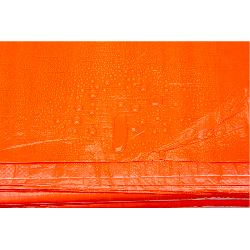 KLETON NAA081 Insulated Tarps, Polyethylene, Orange, 20' x 12' x 8 mils