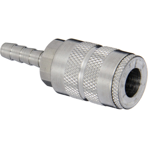 Dixon Group DIX 2FS2 Coupleur manuel standard pneumatique pour tuyau &agrave; barrettes, Acier, Type F, 1/4", 500 psi