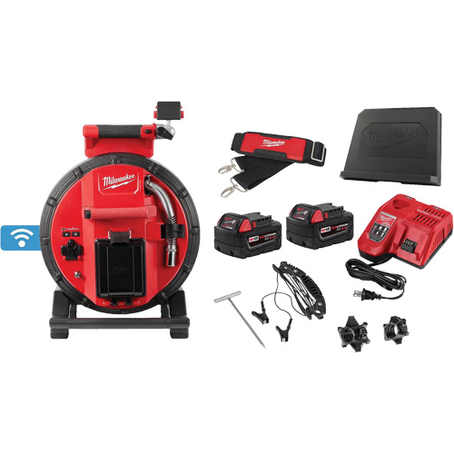 Milwaukee 3972-22 M18 100 Flexible Modular Pipeline Inspection System, 25 mm (1") Camera Head
