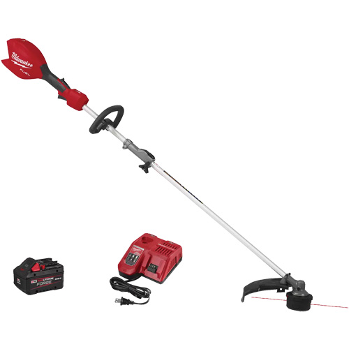 Milwaukee 3016-21ST Ensemble de taille-bordure Fuel avec Quik-Lok, 16", &agrave; pile