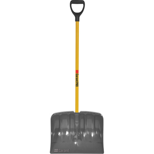 Garant GIPM19FKD High Capacity Mountain Mover Snow Shovel, Polypropylene Blade, 19" Wide, D-Grip Handle