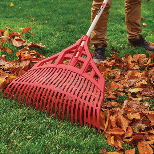 Garant GPLR24C R&acirc;teau &agrave; feuilles, Lame 24", Manche Bois, Lame Plastique