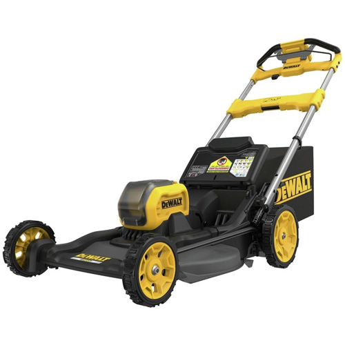 DEWALT DCMWSP650Y2-CA 60V MAX* Brushless Cordless RWD Mower Kit, Self-Propelled Walk-Behind, Battery Powered