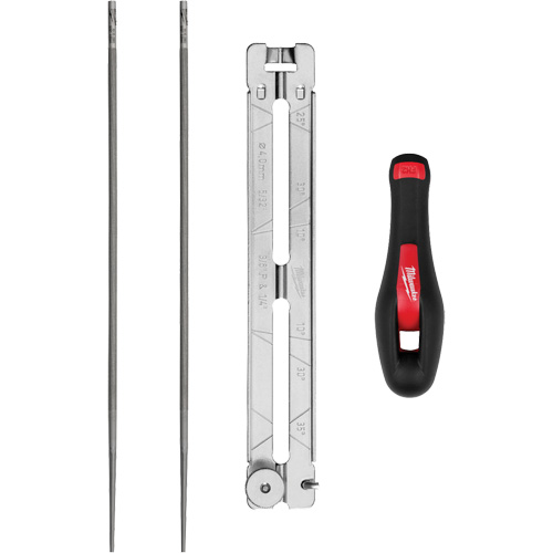 Milwaukee 49-16-2881 4-Piece 5/32” Saw Chain Sharpening Set