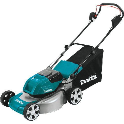 Makita LM002GT201 Tondeuse sans balais 40Vmax XGT avec ensemble de bloc-pile 5.0Ah, Pouss&eacute;e automatique, &agrave; pile, Largeur de coupe 21"