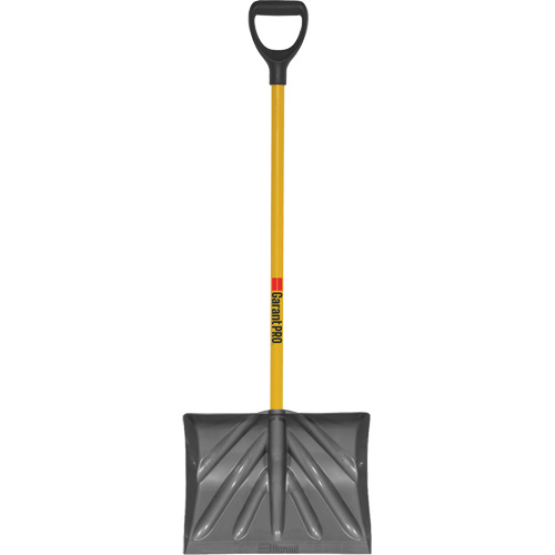 Garant 85769 Pro Scraper Shovel, Polypropylene Blade, 18" Wide, D-Grip Handle