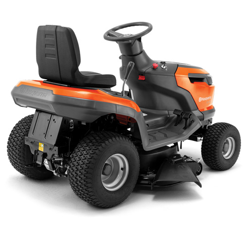 Husqvarna 970622503 Tracteur de jardin TS 114, &agrave; conducteur, Essence, Largeur de coupe 38"