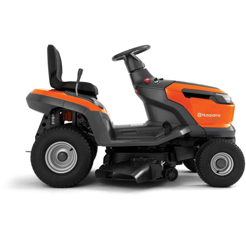 Husqvarna 970622503 Tracteur de jardin TS 114, &agrave; conducteur, Essence, Largeur de coupe 38"