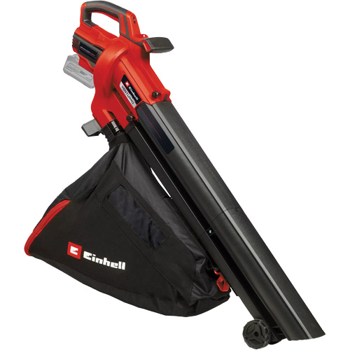 Einhell 3433647 Souffleur/aspirateur/broyeur de feuilles 300 pi³/min 3 en 1 sans fil, 18 V, Vitesse d'air 130,4 mi/h, &agrave; pile