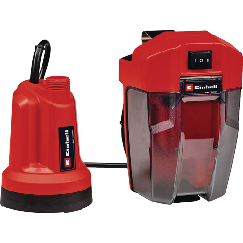 Einhell 4181565 Pompe submersible pour eau propre sans fil (outil seulement), 18 V, 1188 gal./h