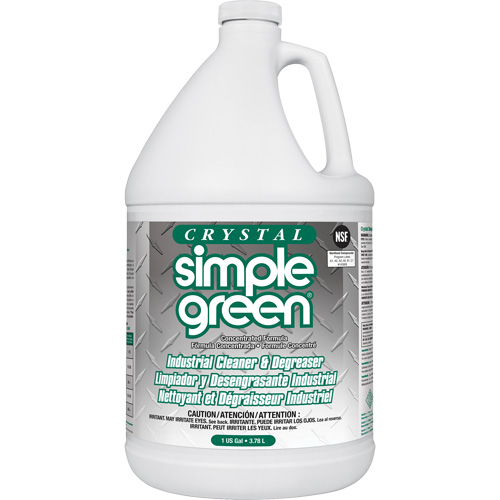 Simple Green 610000619128 Crystal Simple Green&reg; Industrial Cleaner & Degreaser, 1 gal., Jug