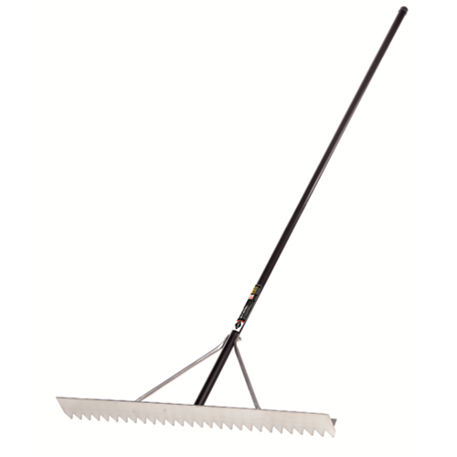 Garant EAAL36 Pro Asphalt Rake, 36" W, Aluminum Blade, 28 Tines