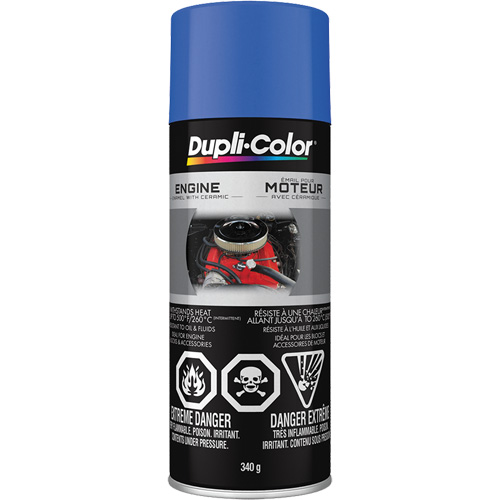 Dupli Color CDE160107 Engine Enamel with Ceramic, Ford Blue, 340 g, Aerosol Can