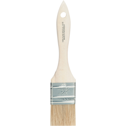Rubberset 99060315 Chip Paint Brush, White China, Wood Handle, 1-1/2" Width
