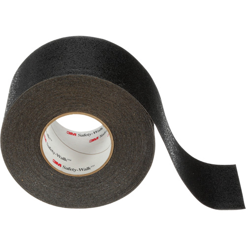 3M F-510-BLK-4X60 Rubans antid&eacute;rapants Safety-Walk, 4" x 60', Noir