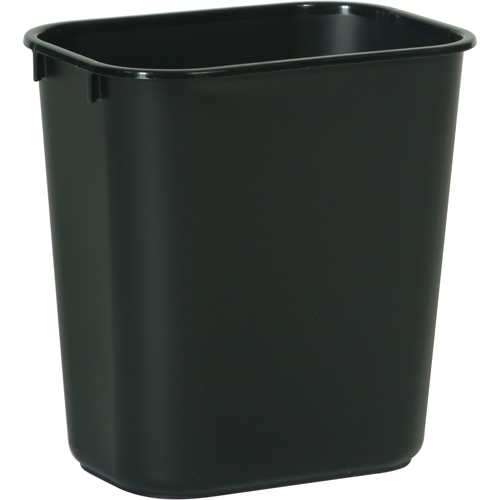 Rubbermaid FG295500BLA Soft Wastebasket, 14 Quarts, Plastic