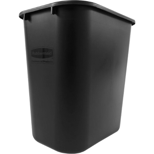 Rubbermaid FG295600BLA Corbeille &agrave; papier en plastique, 28 pintes, Plastique