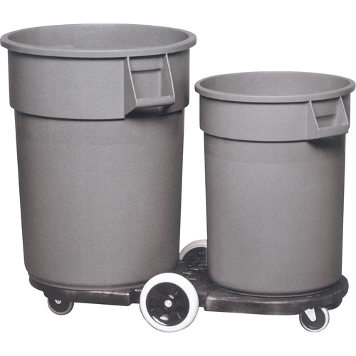 Rubbermaid FG264600BLA Tandem Brute&reg; Dolly, Black