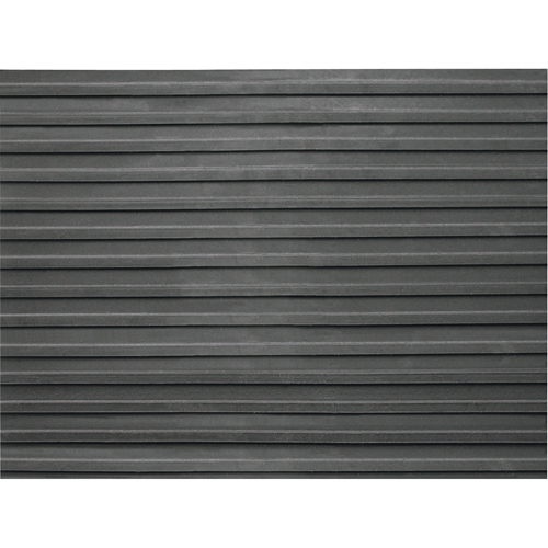 Pliflex RMBW-.125-36 Entrance Mats, Runner, 3' x lin.ft x 1/8", Black