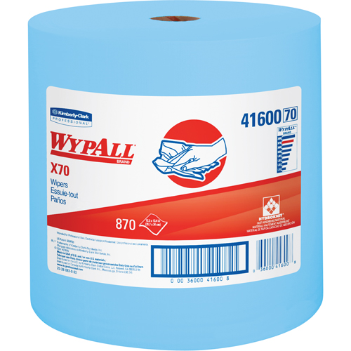 Kimberly-Clark 41611 Chiffons X70, Robuste, 13-2/5' lo x 12-1/2" la