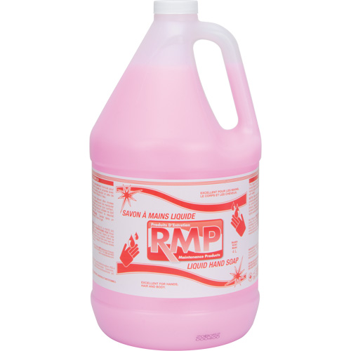 Produits d’entretien RMP NI343 Savon liquide rose pour les mains, Liquide, 4 L, Parfum&eacute;
