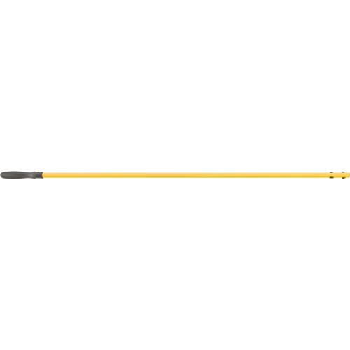Rubbermaid FGQ75000YL00 HYGEN Quick Connect Handle, Aluminum, Quick-Connect Tip, 58" Length