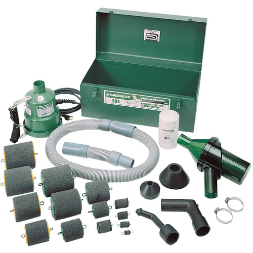 Greenlee 591 Mighty Mouser&reg; Portable Blower Power Fishing System
