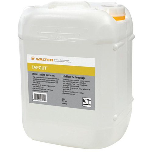 Walter Technologies Pour Surface 53A107 Lubrifiant de filetage TAPCUT, 20 L