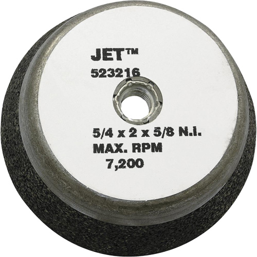 JET 523226 Resin Bond Cup Wheel, 6" x 2", 5/8"-11 Arbor