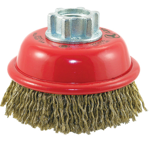 JET 553505 MAXI-CRIMPED Premium Crimped Wire Cup Brush